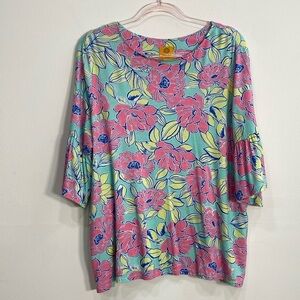 Ruby Rd. Floral Blouse Women's PXL